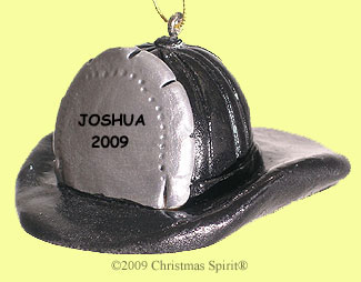 firefighter helmet Ornament