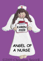 Female Nurse Ornament