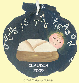 Baby Jesus on Scallop Shell
