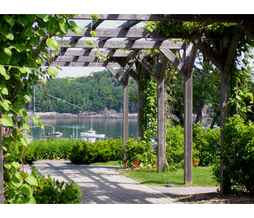 Arbor in Bar Harbor's Bayfront Park